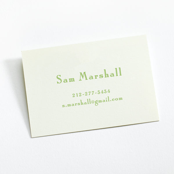 Custom Stationery - Set of 100 - Business Cards / Calling Cards