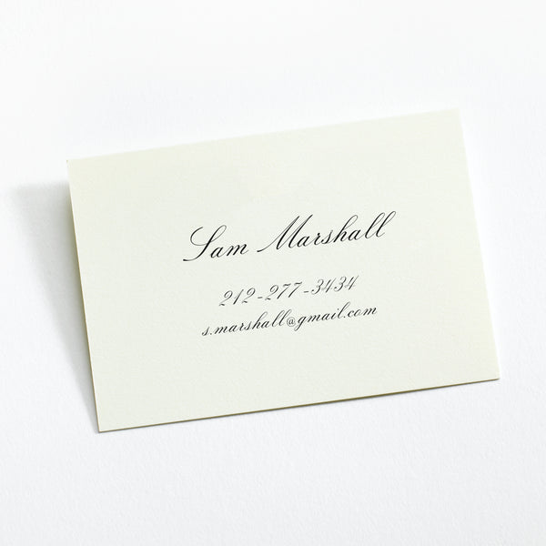 Custom Stationery - Set of 100 - Business Cards / Calling Cards