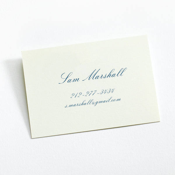 Custom Stationery - Set of 100 - Business Cards / Calling Cards