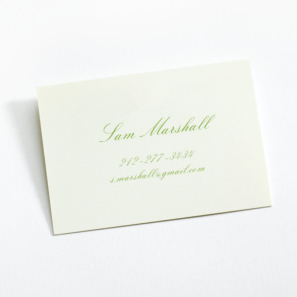 Custom Stationery - Set of 100 - Business Cards / Calling Cards