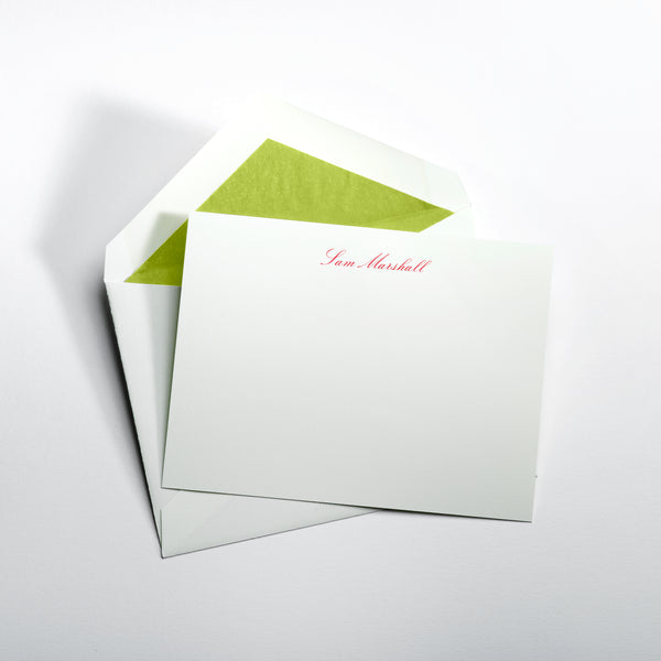 Custom Stationery - Set of 100 - Standard Size Notes