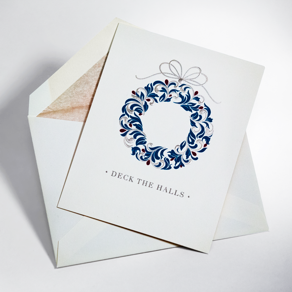 Wreath Holiday Card