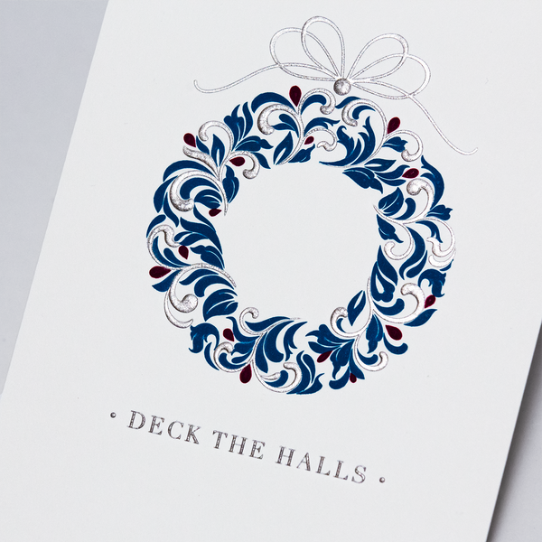 Wreath Holiday Card