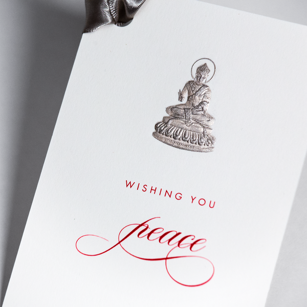 Buddha Peace Gift Tag