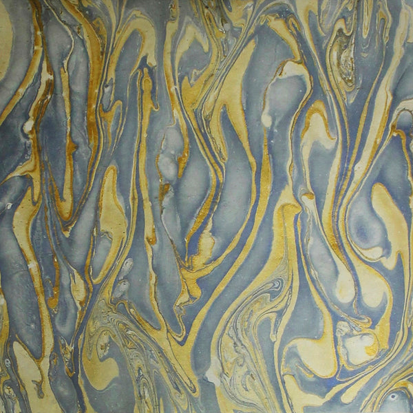 Blue Marbleized Wrapping Sheets