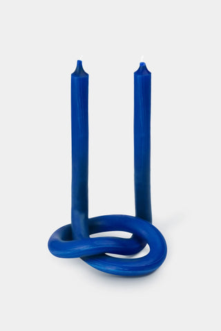 Blue Knot Candle