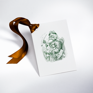 Nast Santa Gift Tag