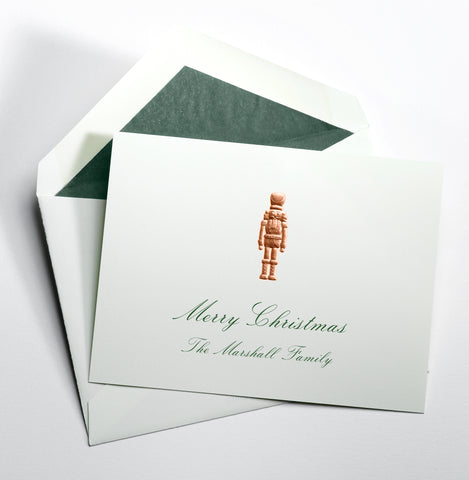 Custom Stationery - Set of 100 - Nutcracker Holiday Cards