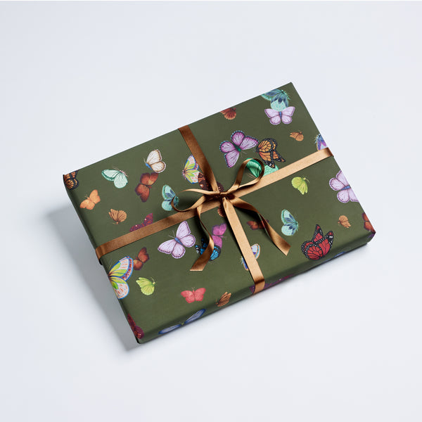 Butterfly Wrapping Sheets – Olive