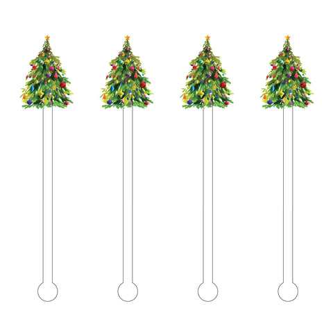 Christmas Tree Stir Sticks